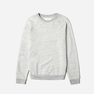 Heather Grey Everlane Pullover Crewneck Sweatshirt